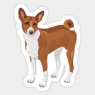 Basenji Sticker